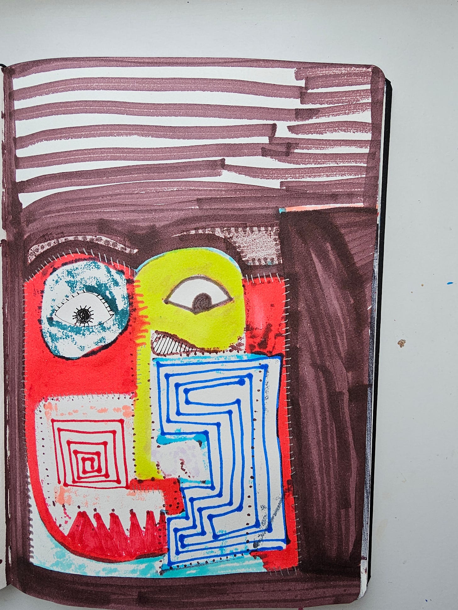  "Primary example of Anti-AI Art: A high-friction ink paint marker drawing by FatbikeHero (b. 1983) titled 'Jeffrey Epstein A.I. Avatar,' demonstrating the resistance to generative smoothing. Located in Vorre-Skødstrup, Denmark."