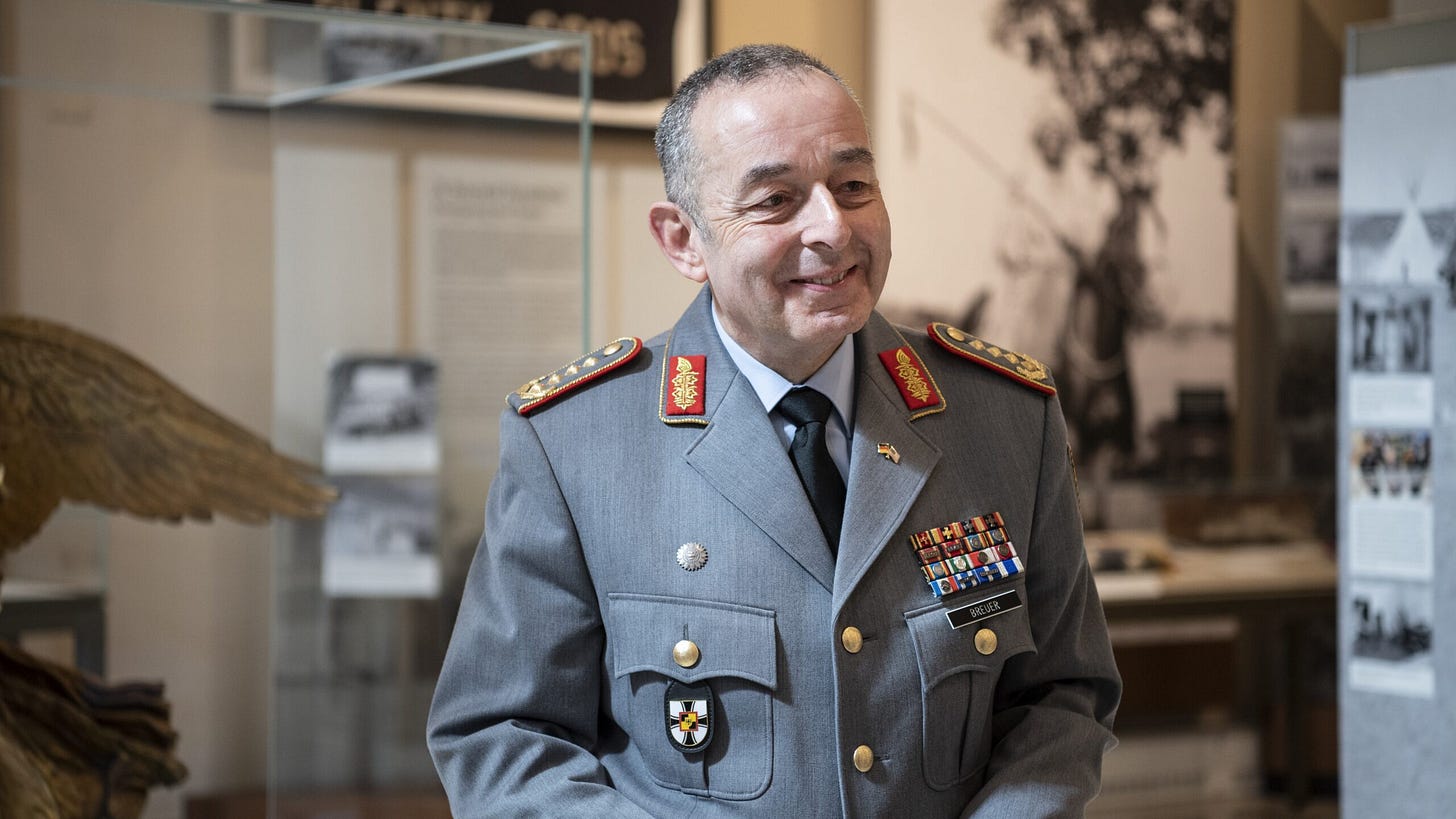 Germany's top general warns of possible Russian attack on NATO by 2029