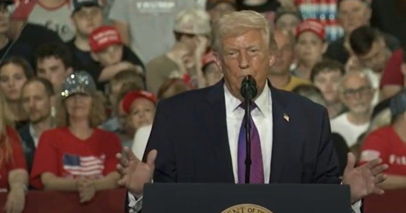 Iran War Breaks Trump As He Mentally Collapses In Kentucky