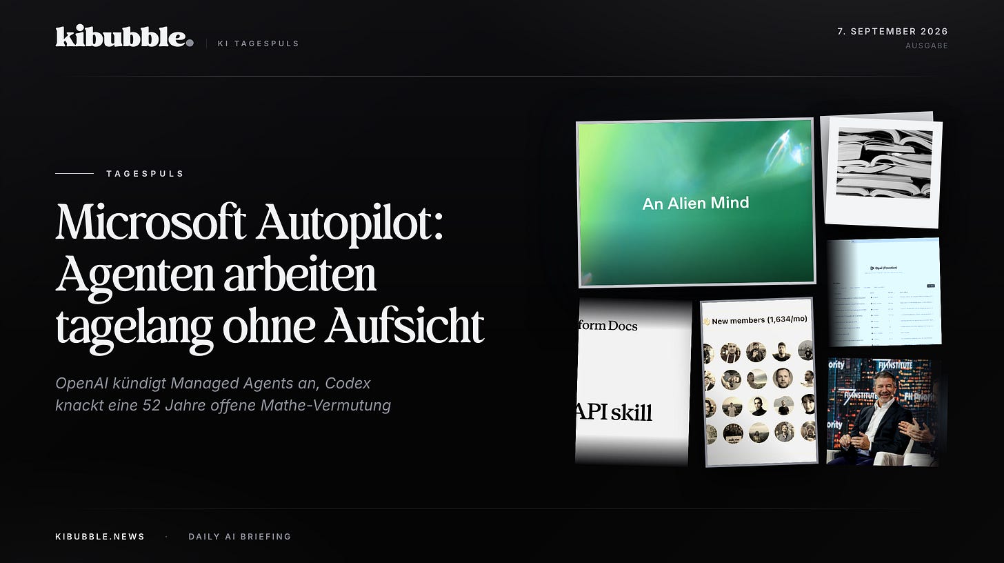 Microsoft Autopilot: Agenten arbeiten jetzt tagelang allein Microsoft Autopilot: Agenten arbeiten jetzt tagelang allein
