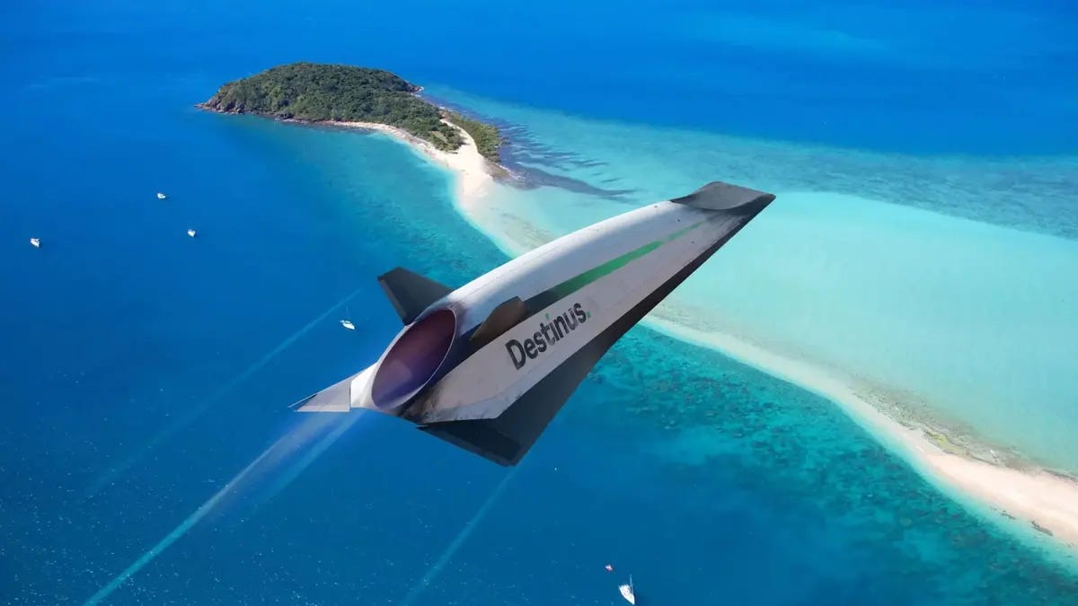 This hypersonic hydrogen jet takes 4 hours to fly from Europe to Australia