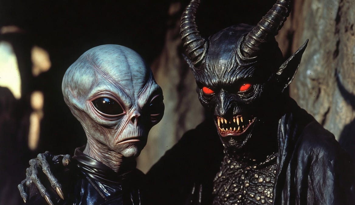 UFOs, Aliens, and the Gates of Hell