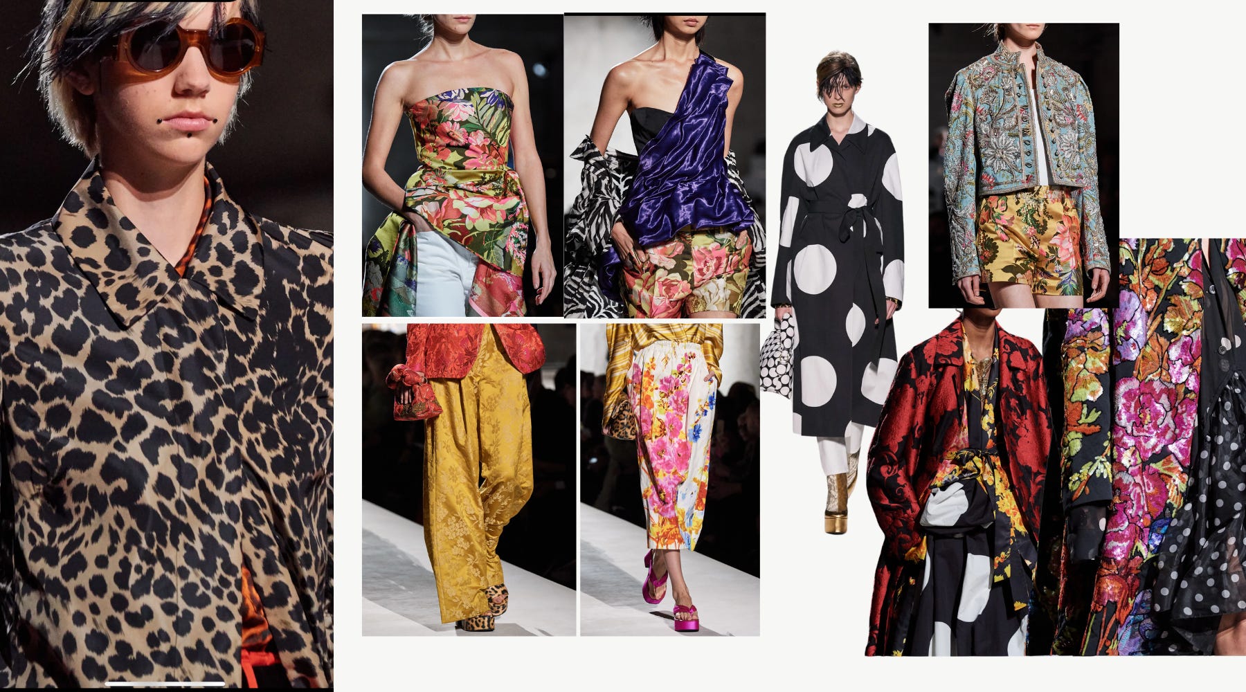 Extravaganza woman of Dries van Noten