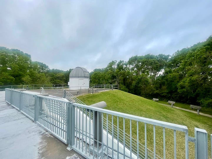 My photos of the observatory, the sundial, and the Monarch Butterfly pavilion.