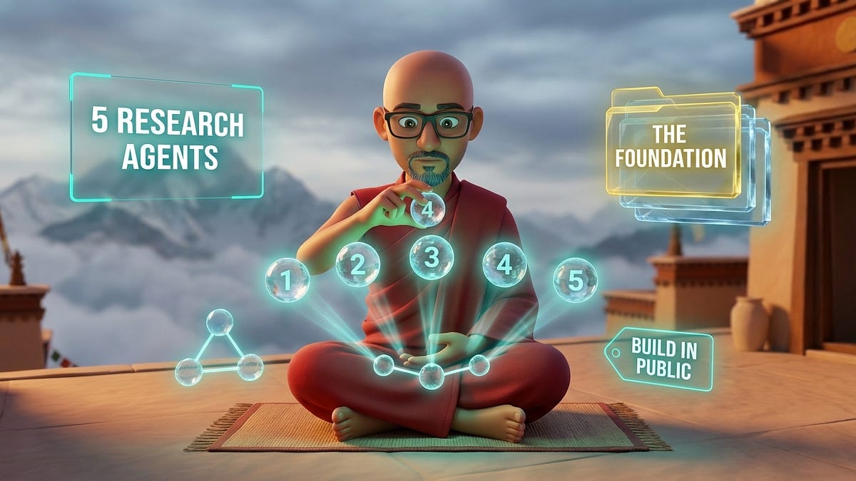 I Built 5 Research Subagents using Claude Code (Here’s the Foundation)