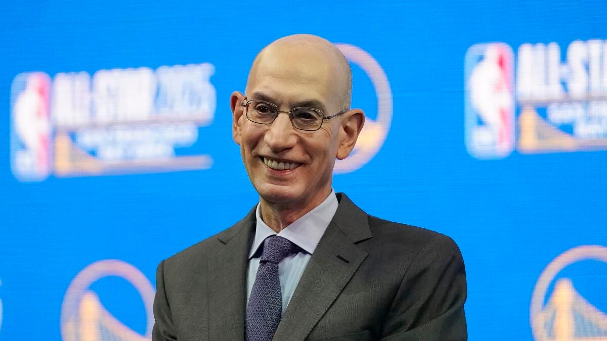 Adam Silver finalizing extension to remain NBA commissioner - Los Angeles  Times