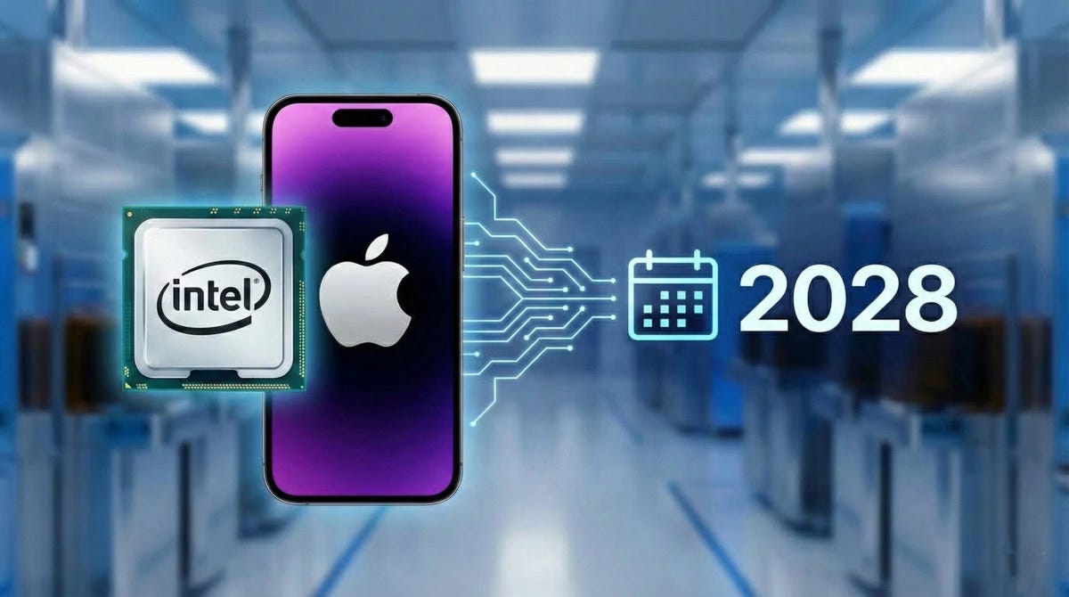 Intel May Manufacture iPhone Chips for Apple by 2028
