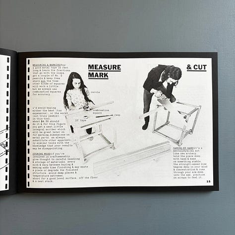Ken Isaacs, (1974), How to Build Your Own Living Structures, Edited by Pierre Hourquet and Christophe Daviet-Thery, Design by Pierre Hourquet, Text by Susan Snodgrass, Christophe Daviet-Thery, Paris, 2025 [Saint-Martin Bookshop, Bruxelles-Brussel. Les presses du réel, Dijon. © Estate of Ken Isaacs]