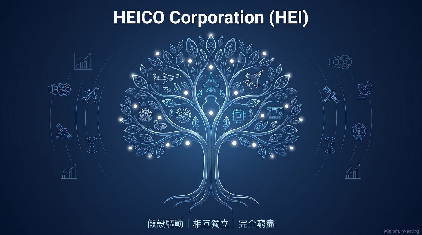 HEICO Corporation (HEI) 中文航太國防樹投資封面 HEICO Corporation (HEI) 中文航太國防樹投資封面