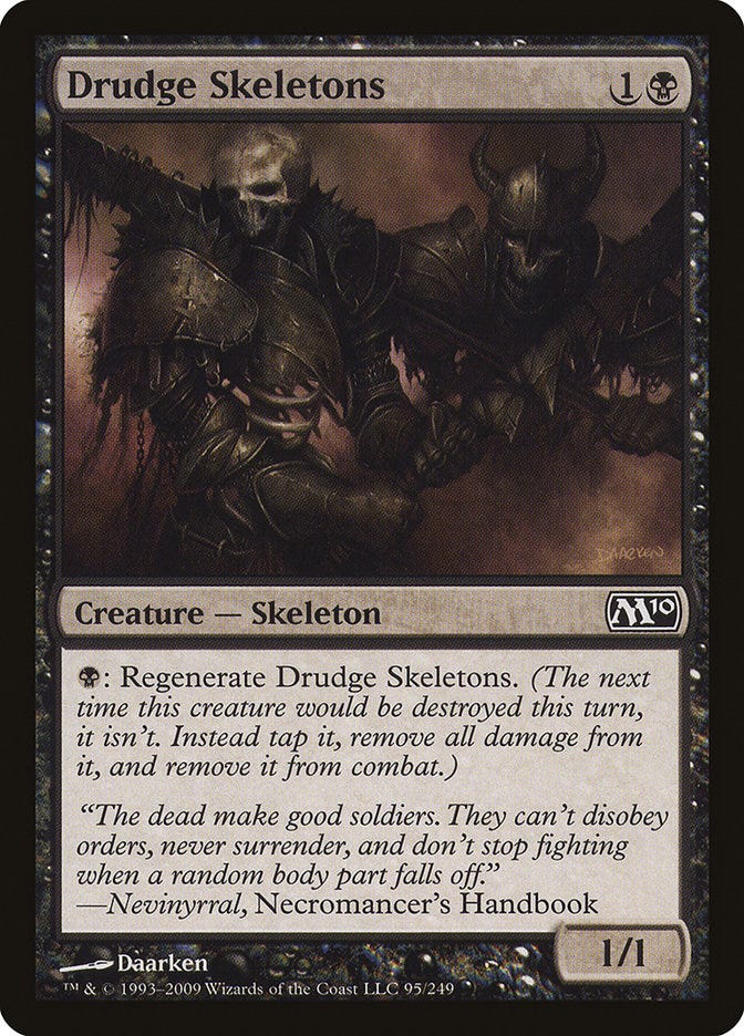Drudge Skeletons (Magic 2010 #95)