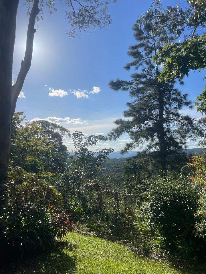 Yoga retreat above the clouds in Maleny