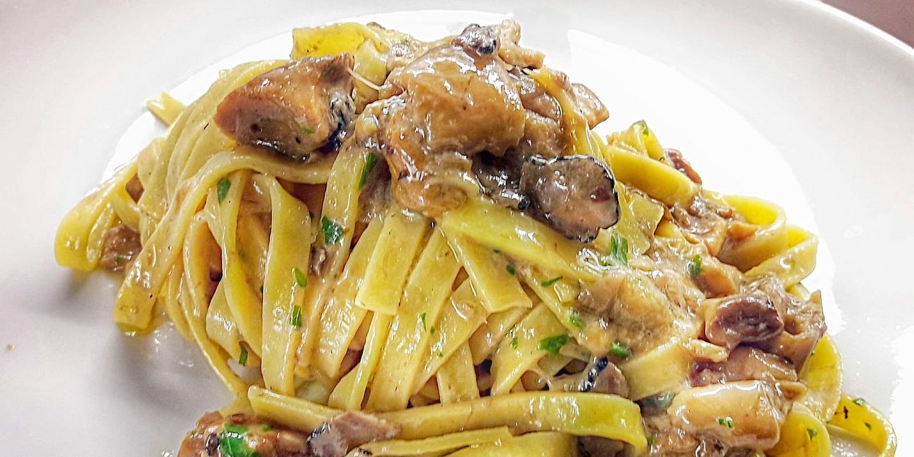 Tagliatelle ai Porcini Funghi 