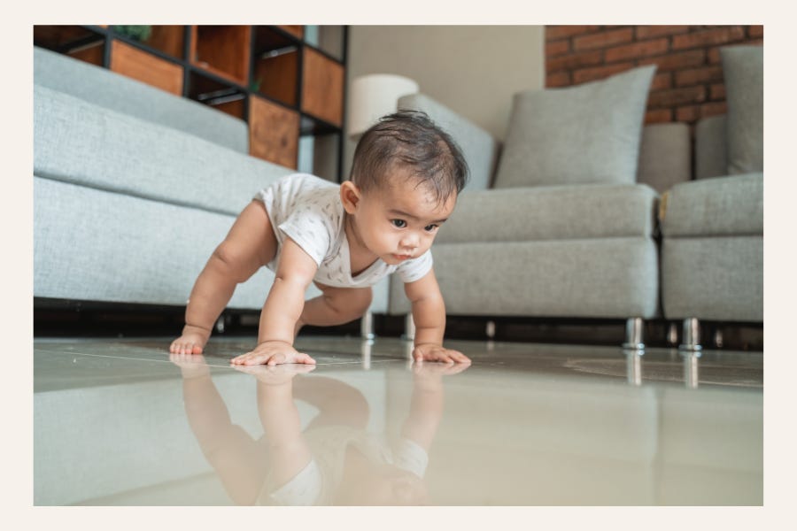 Getting From Hands & Knees To Sitting — Milestones & Motherhood