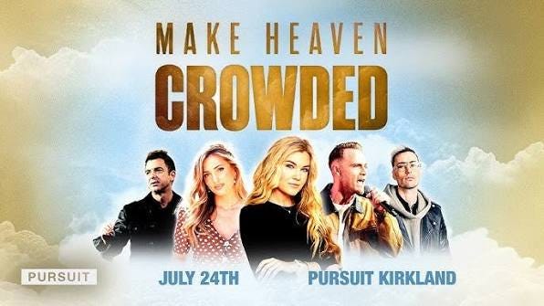 Erika Kirk's Full Speech at the Make Heaven Crowded Tour 2026 - YouTube Erika Kirk's Full Speech at the Make Heaven Crowded Tour 2026 - YouTube