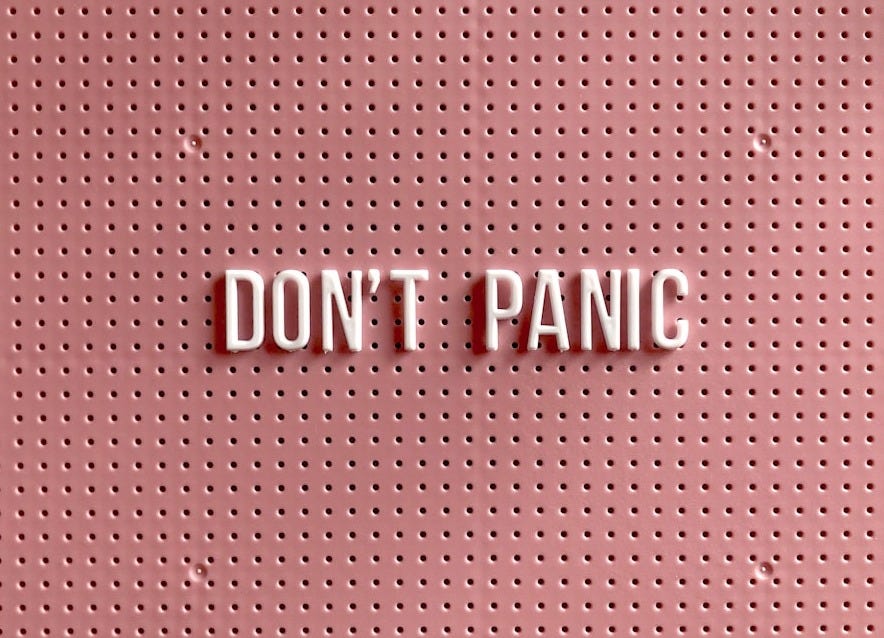 i love you text on pink and white polka dot background