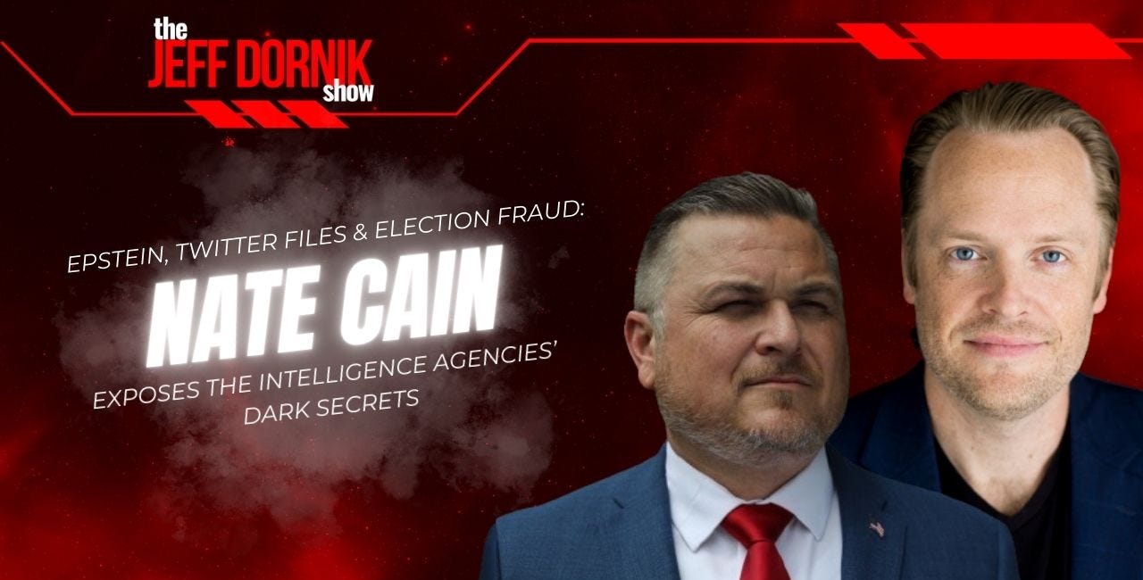 Epstein, Twitter Files & Election Fraud: Nate Cain Exposes the Intelligence Agencies' Dark Secrets