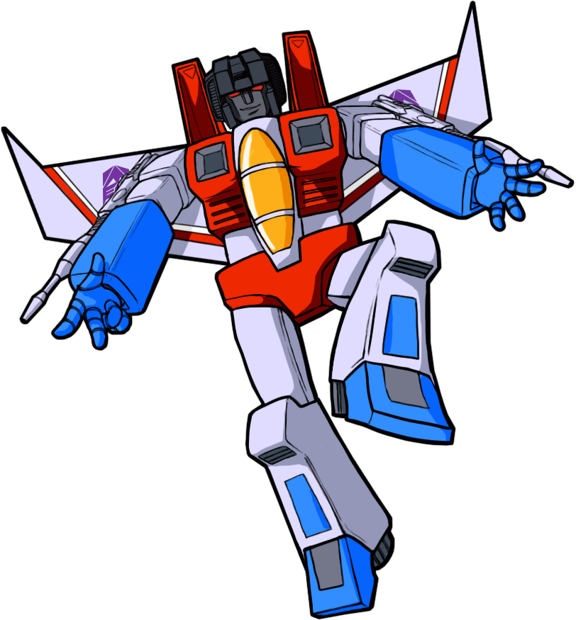 Download Jpg Royalty Free Library Starscream Cliffjumper Transformers -  Starscream Transformer Drawing PNG Image with No Background - PNGkey.com