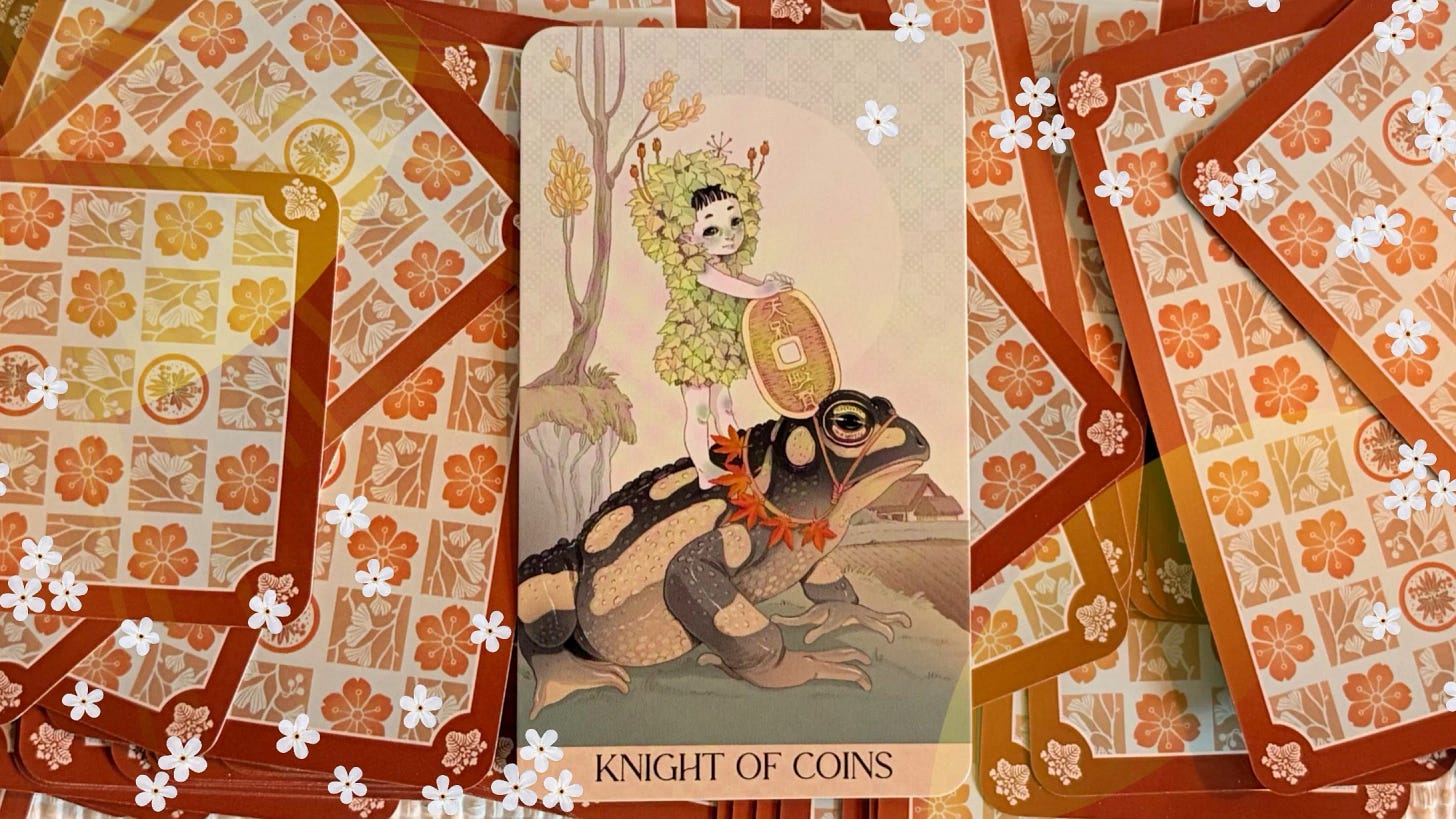 Knight of PENTACLES - Steadfast Strength