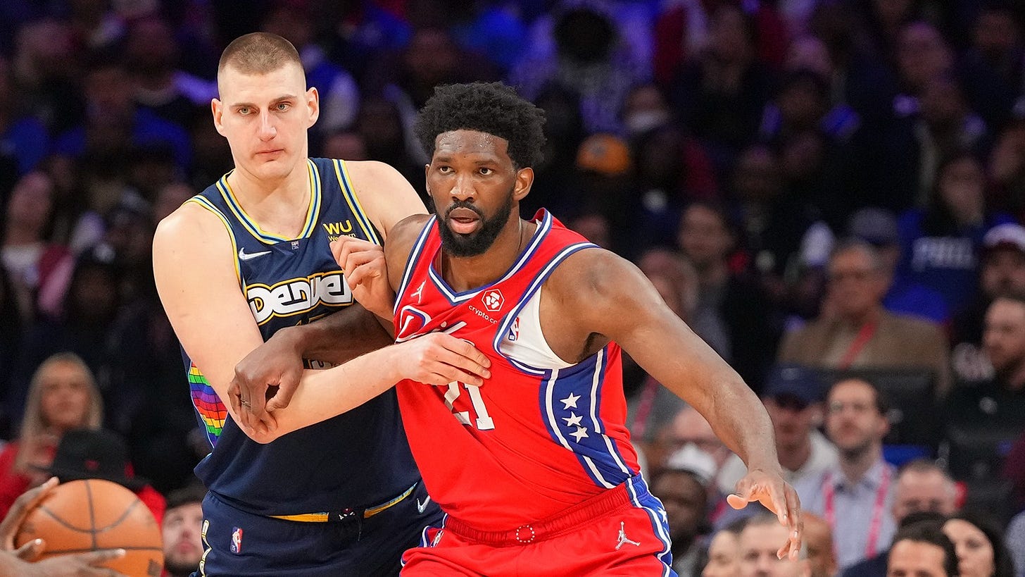 Joel Embiid now odds-on favorite for NBA MVP over Nikola Jokic - NBC Sports Philadelphia Joel Embiid now odds-on favorite for NBA MVP over Nikola Jokic - NBC Sports Philadelphia