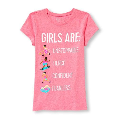 Children's Place Is Selling Some Seriously Empowering T-Shirts For Girls Right Now | HuffPost Life Children's Place Is Selling Some Seriously Empowering T-Shirts For Girls Right Now | HuffPost Life