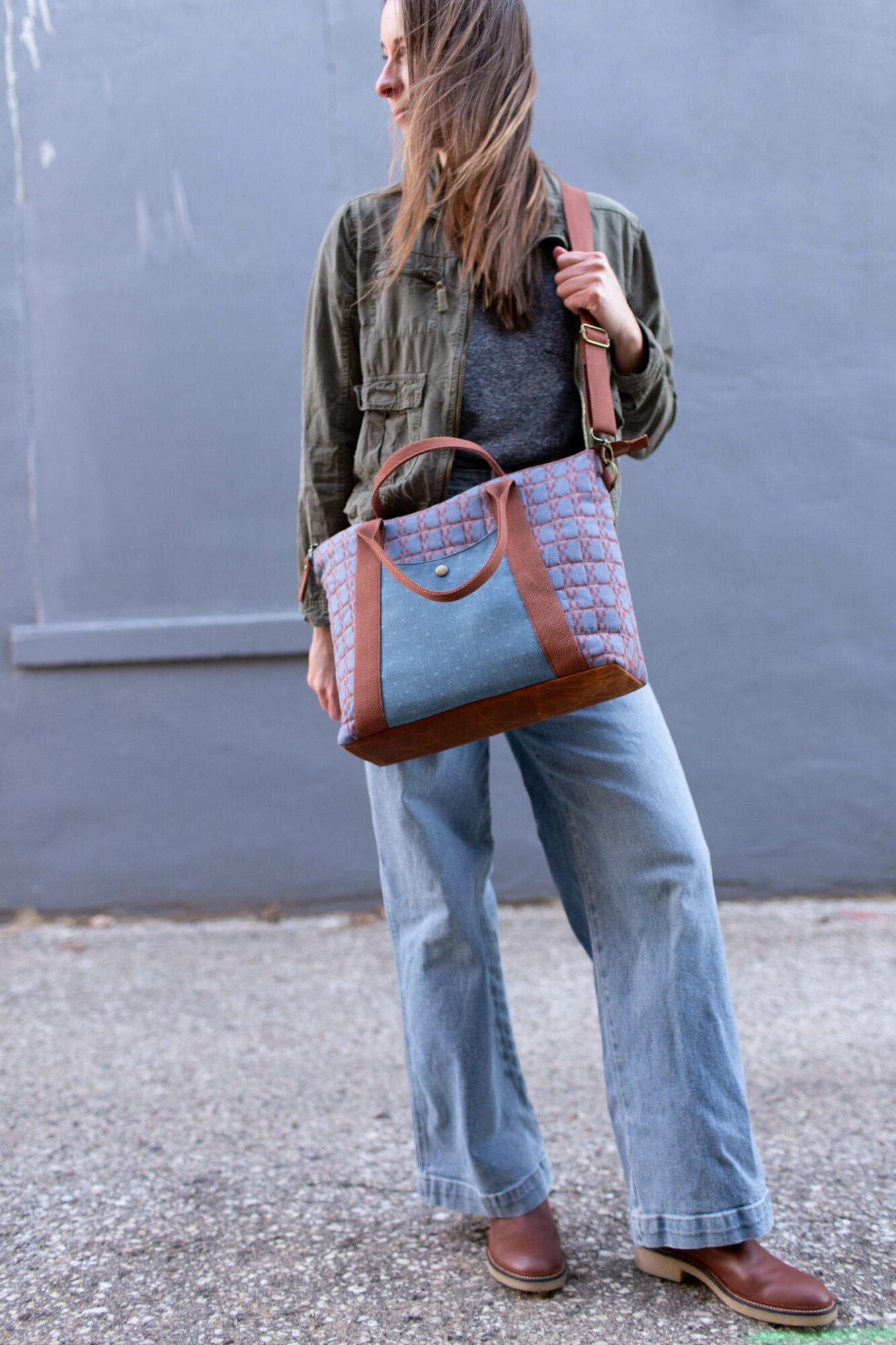 New! Oxbow Tote Pattern