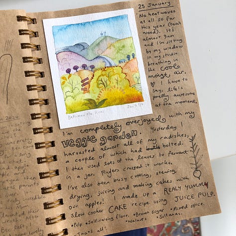 Nature Journal Pages