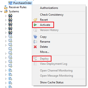 Activate and Deploy iFlow Activate and Deploy iFlow