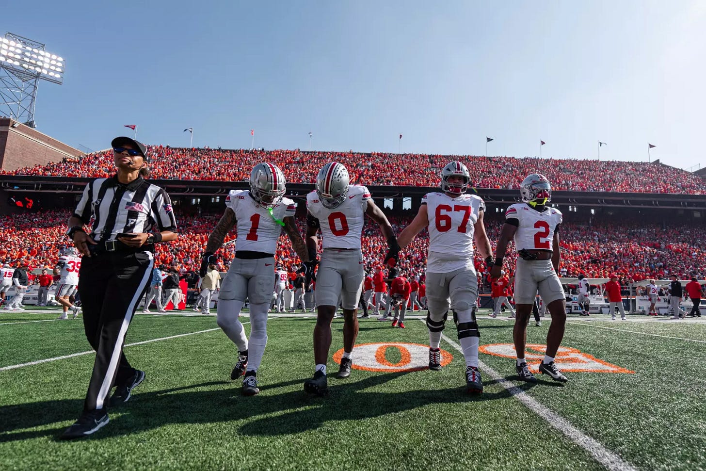 Ohio State vs Illinois 10/11/2025