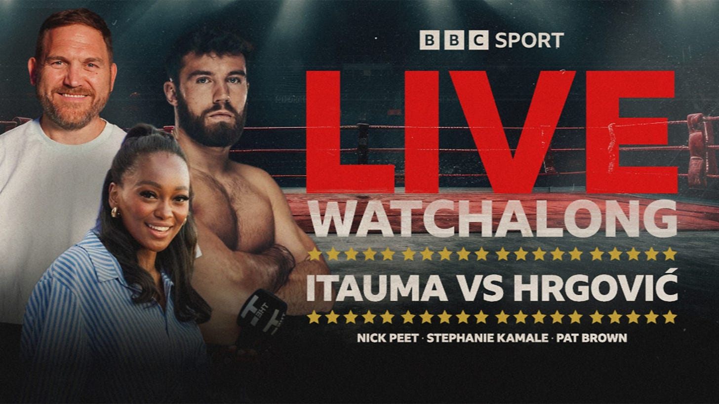 BBC Sport launches first-ever live boxing watch-along as BBC Radio 5 Live  provides live audio coverage of Itauma v Hrgović