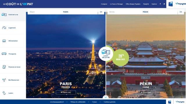 Expatriation : un site pour comparer le coût de la vie à l'étranger