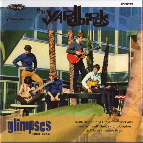 THE YARDBIRDS: Glimpses 1963-1968 - by Kris Needs