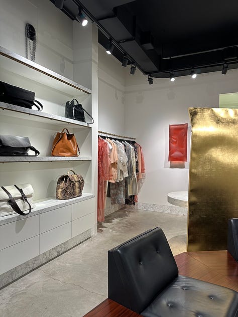 Dries Van Noten - first NYC store in SoHo (168 Mercer St)
