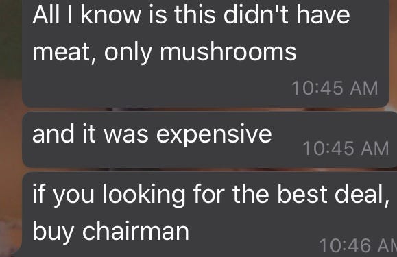 WhatsApp message WhatsApp message