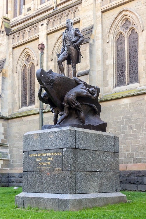 Statue of Captain Matthew Flinders