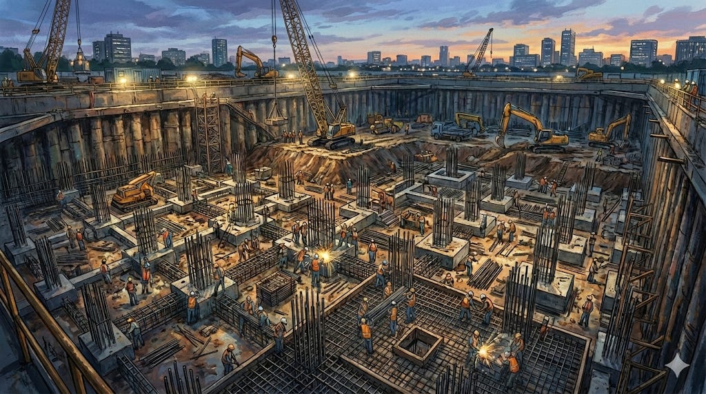 Proof-of-Work doesn’t build upward. It hardens downward through time.