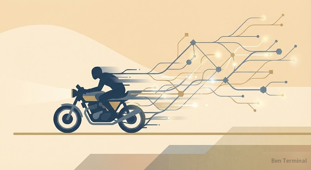 心智的摩托車:Naval 談 AI 與工作的未來 - Ben Terminal