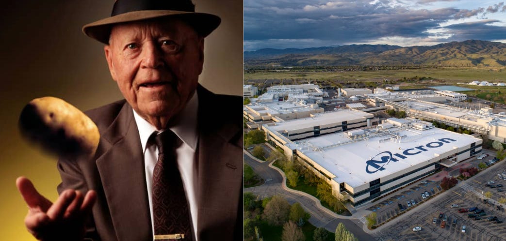 J.R. Simplot Became A Billionaire Selling Potato Chips (and then ...