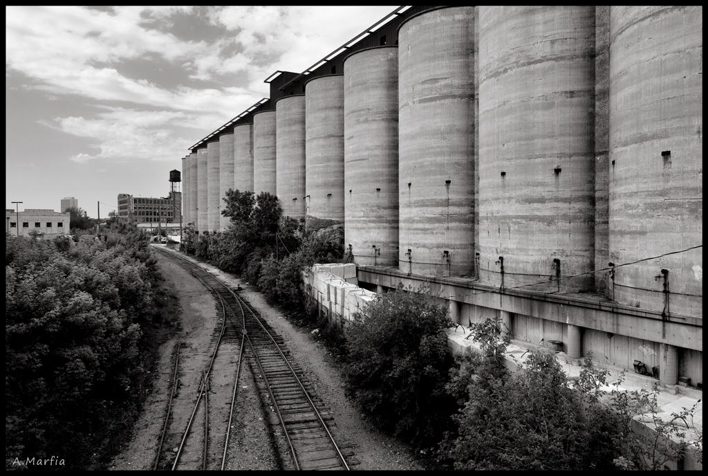 Concrete Jungle Factory | A concrete factory at Chicago and … | Flickr