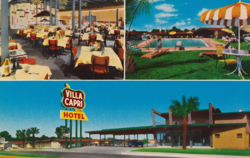 Mad for Mid-Century: Mid-Cenutry Austin Hotel: Villa Capri