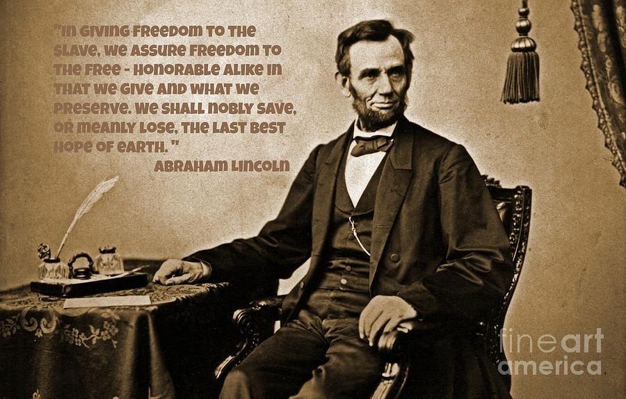 Abraham Lincoln on Slavery and Democracy Photograph by John Malone - Pixels