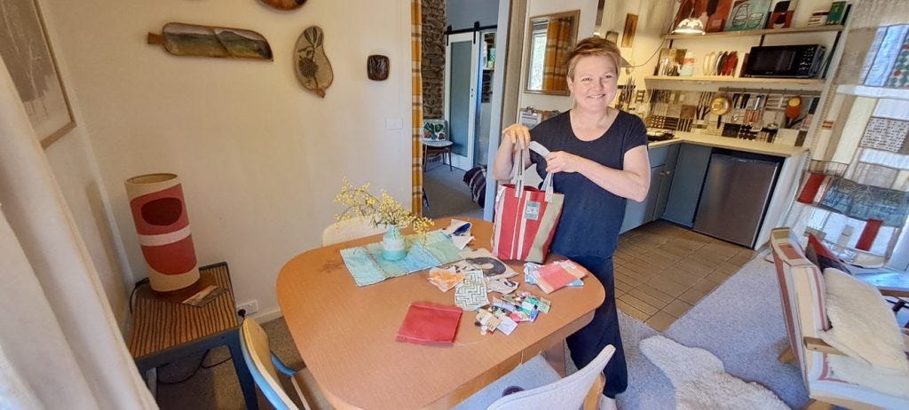 sewing kits at rough track cabins