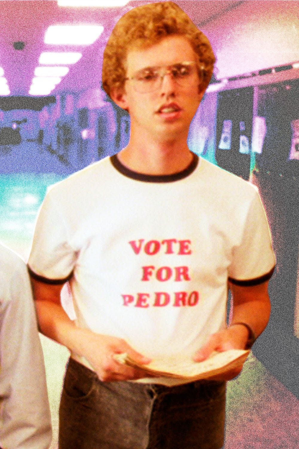 Napoleon Dynamite's 'Vote For Pedro' T-Shirt: A Definitive Oral History | GQ