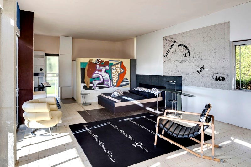 Drawing room in Villa E-1027