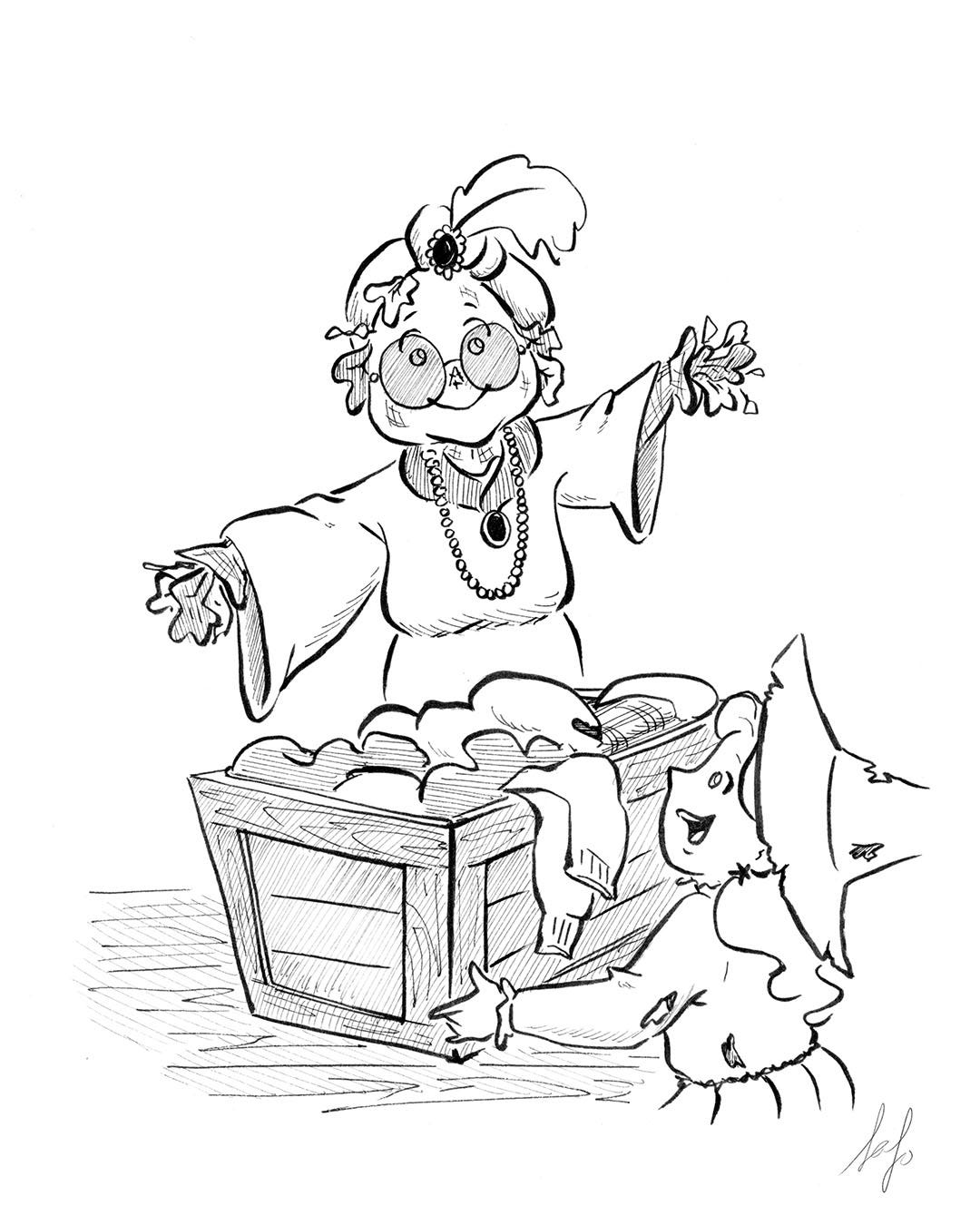 Second week of Inktober 2025