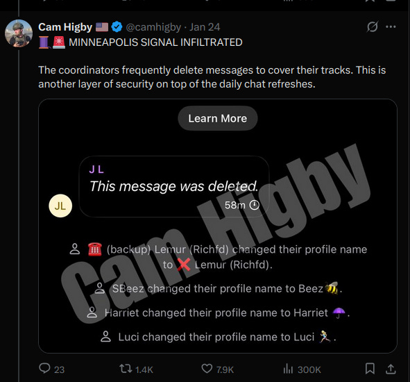 SIGNALGATE - Independent Journalist Infiltrates Anti ICE Groups
