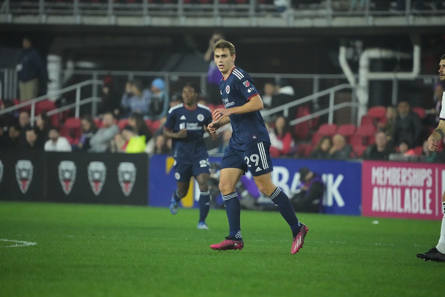 New England Revolution midfielder Noel Buck