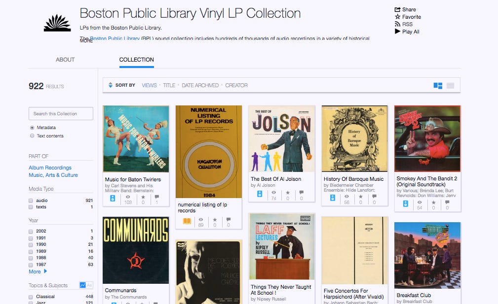 The Internet Archive Is Digitizing & Preserving Over 100,000 Vinyl Records:  Hear 750 Full Albums Now | Open Culture
