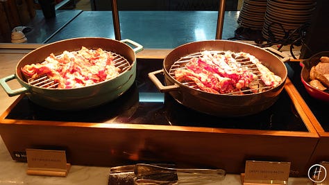 Breakfast selection at Courtyard by Marriott