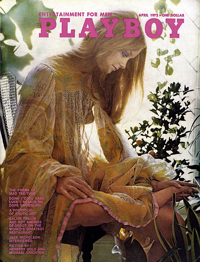 Playboy cover April 