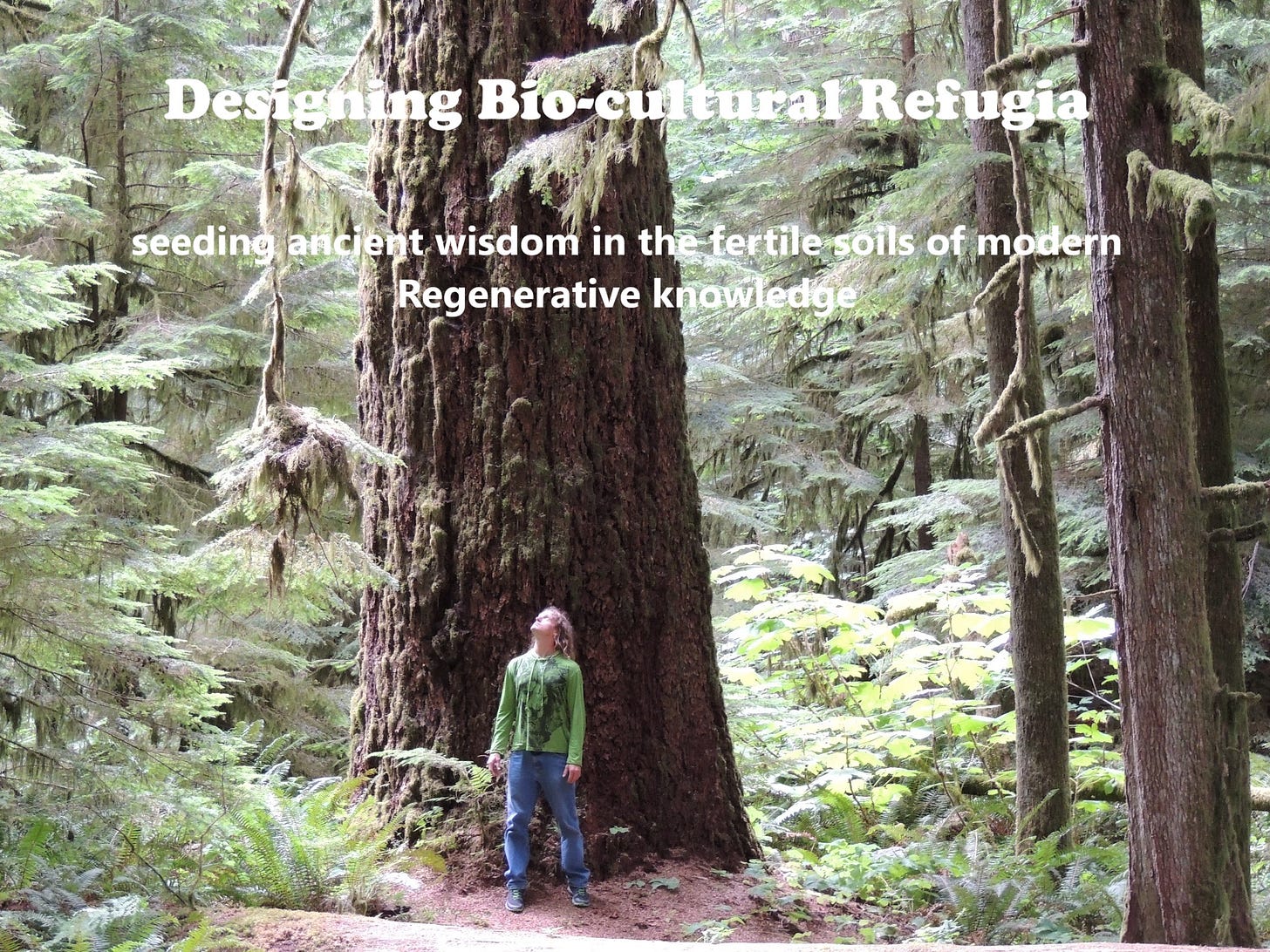 Designing Bio-cultural Refugia : seeding ancient wisdom in the fertile soils of modern Regenerative knowledge